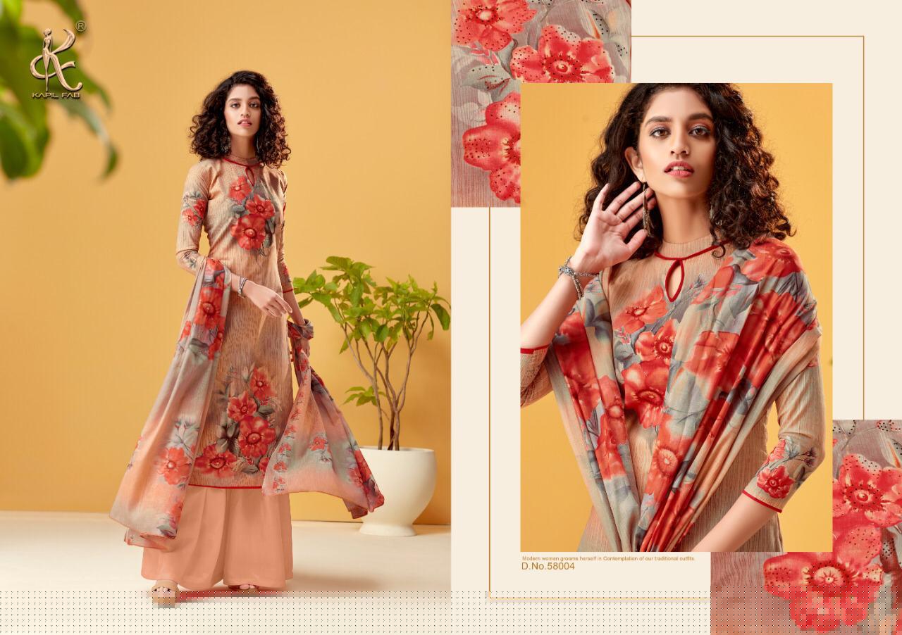 Kanish By Kapil Fab 56001 To 50010 Series Beautiful Suits Stylish Fancy Colorful Casual Wear & Ethnic Wear Collection Cambric Cotton Print Embroidery Dresses At Wholesale Price