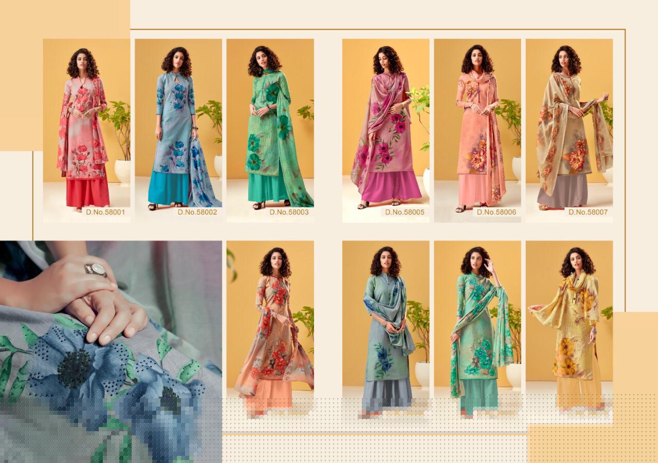Kanish By Kapil Fab 56001 To 50010 Series Beautiful Suits Stylish Fancy Colorful Casual Wear & Ethnic Wear Collection Cambric Cotton Print Embroidery Dresses At Wholesale Price