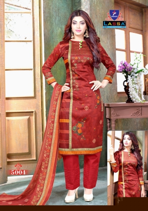 Karachi Cotton Vol-5 By Ap Dresses 5001 To 5010 Series Beautiful Pakistani Suits Stylish Fancy Colorful Party Wear & Ethnic Wear Pure Cotton Printed Dresses At Wholesale Price