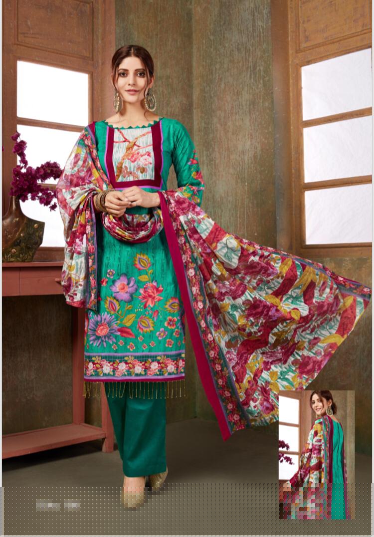 Karachi Cotton By Rutu 101 To 110 Series Beautiful Suits Stylish Fancy Colorful Casual Wear & Ethnic Wear Cotton Printed Dresses At Wholesale Price