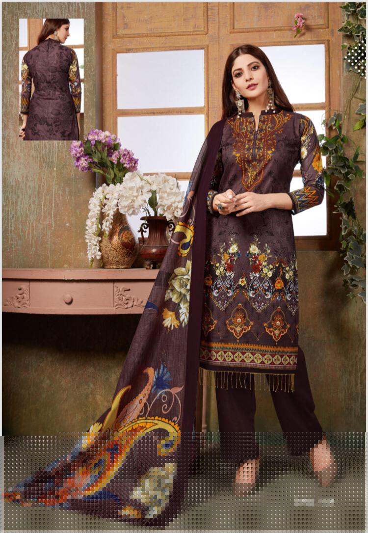 Karachi Cotton By Rutu 101 To 110 Series Beautiful Suits Stylish Fancy Colorful Casual Wear & Ethnic Wear Cotton Printed Dresses At Wholesale Price