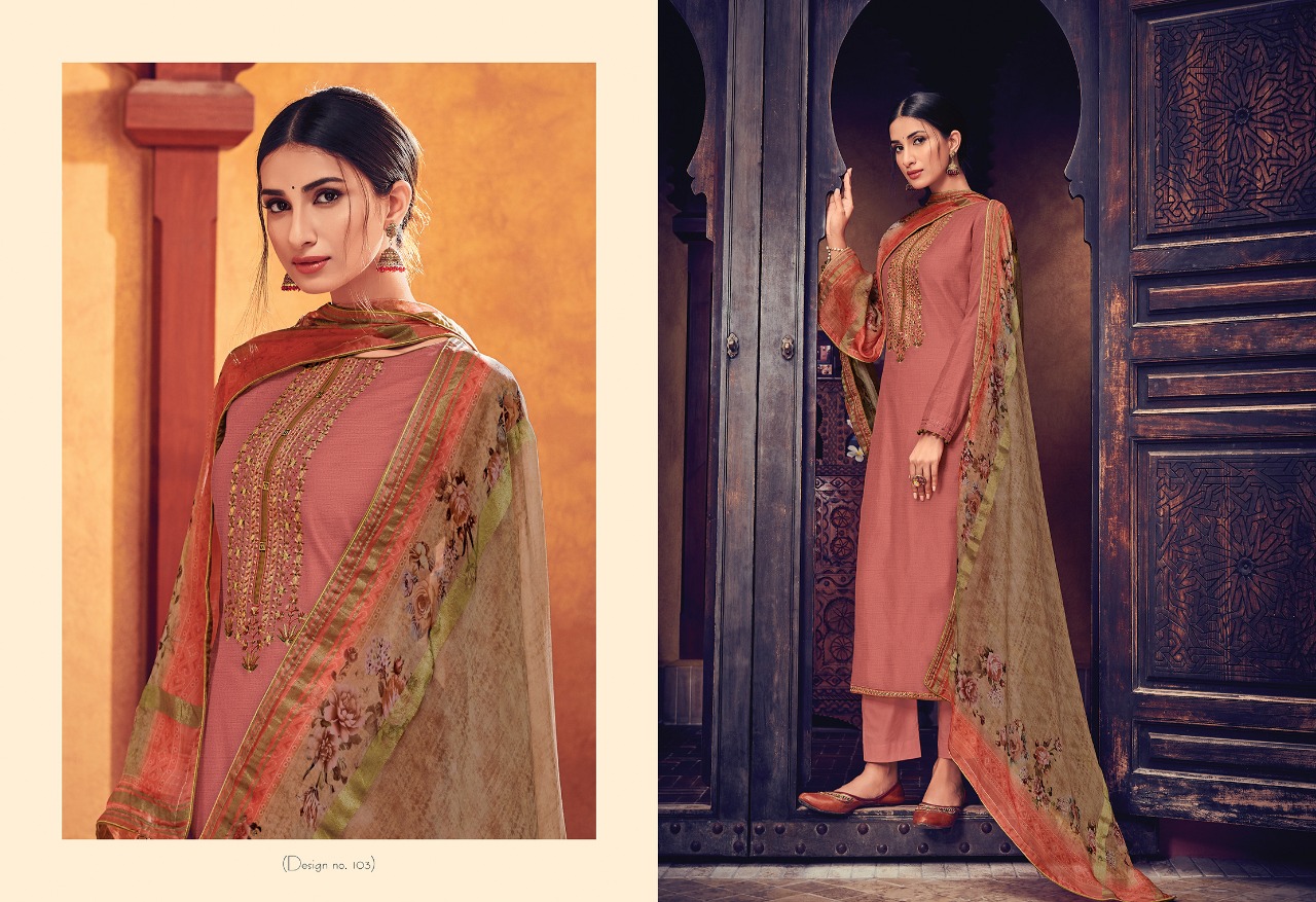 Karigari Vol-2 By Varsha Fashion 101 To 108 Series Beautiful Pakistani Suits Colorful Fancy Stylish Casual Wear & Ethnic Wear Monga Silk With Embroidered Dresses At Wholesale Price