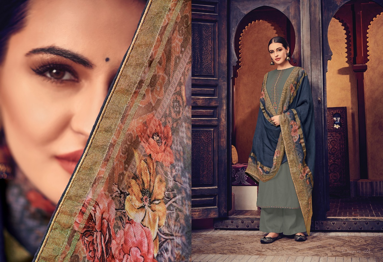Karigari Vol-2 By Varsha Fashion 101 To 108 Series Beautiful Pakistani Suits Colorful Fancy Stylish Casual Wear & Ethnic Wear Monga Silk With Embroidered Dresses At Wholesale Price