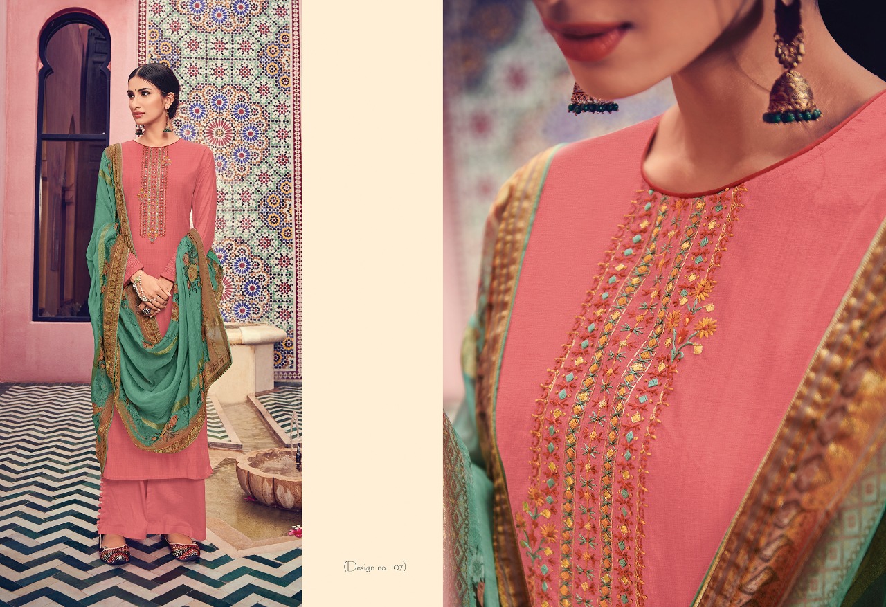 Karigari Vol-2 By Varsha Fashion 101 To 108 Series Beautiful Pakistani Suits Colorful Fancy Stylish Casual Wear & Ethnic Wear Monga Silk With Embroidered Dresses At Wholesale Price