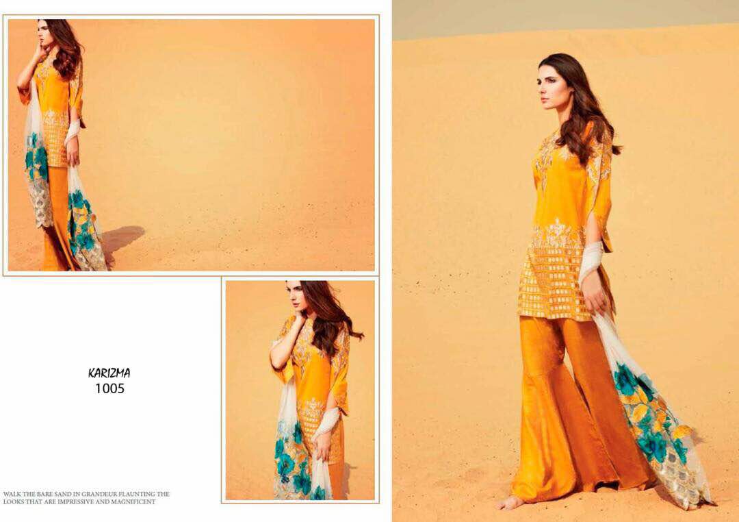 Karizma Vol-1 By Fashid Wholesale 1001 To 1009 Series Pakistani Suits Beautiful Stylish Fancy Colorful Party Wear & Ethnic Wear Cambric Cotton Printed Dresses At Wholesale Price