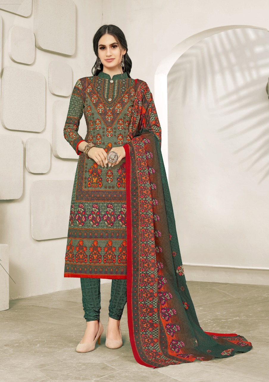 Kashish By Bindee 9001 To 9010 Series Beautiful Suits Stylish Fancy Colorful Casual Wear & Ethnic Wear & Ready To Wear Cotton Printed Dresses At Wholesale Price