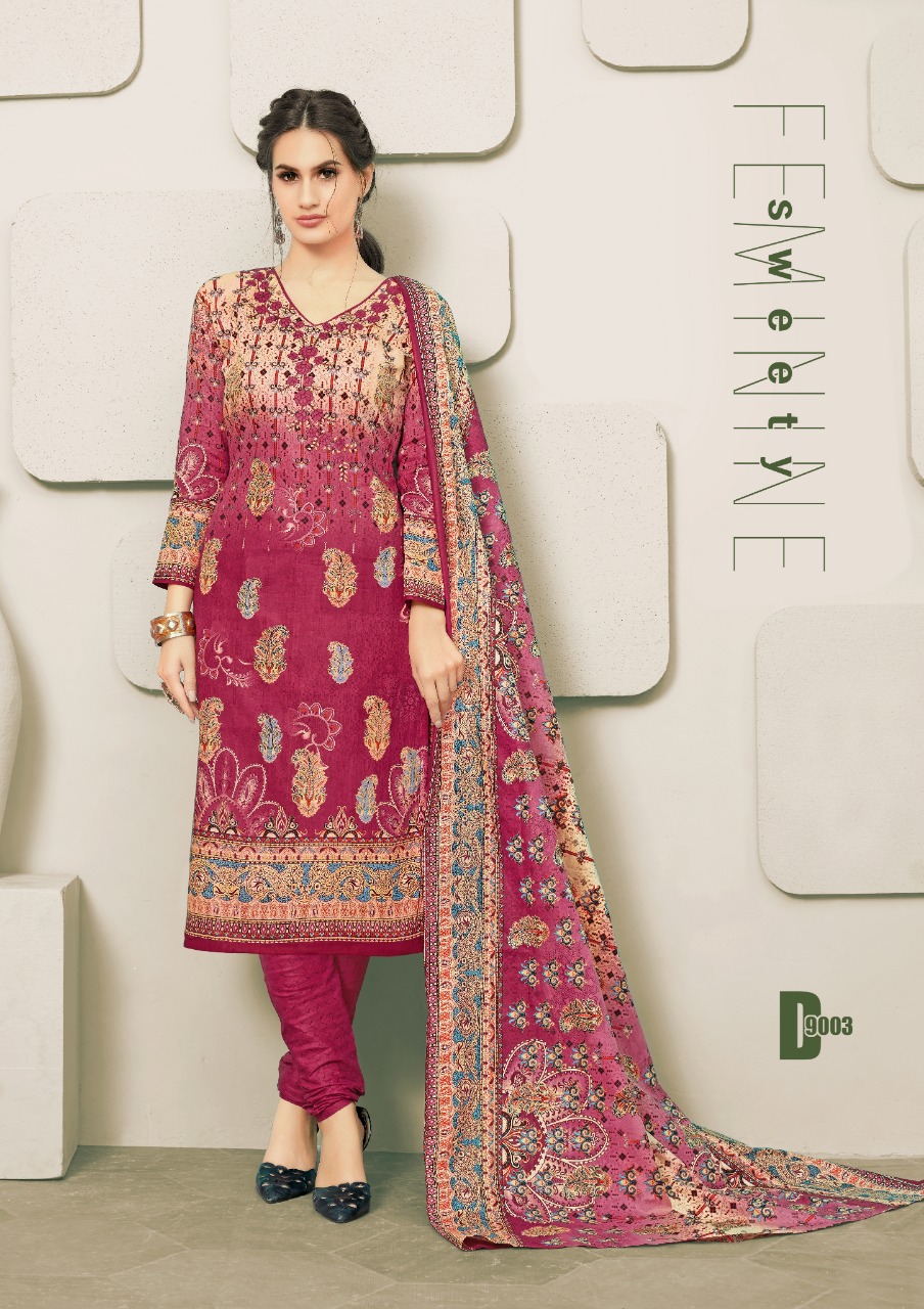 Kashish By Bindee 9001 To 9010 Series Beautiful Suits Stylish Fancy Colorful Casual Wear & Ethnic Wear & Ready To Wear Cotton Printed Dresses At Wholesale Price