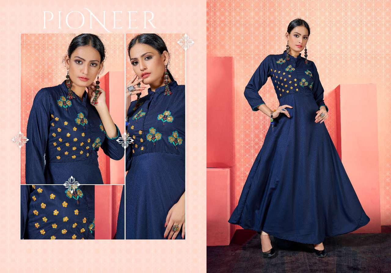 Kasmora By Rangshree 01 To 06 Series Beautiful Stylish Fancy Colorful Casual Wear & Ready To Wear & Ethnic Wear Polyster Muslin Kurtis At Wholesale Price