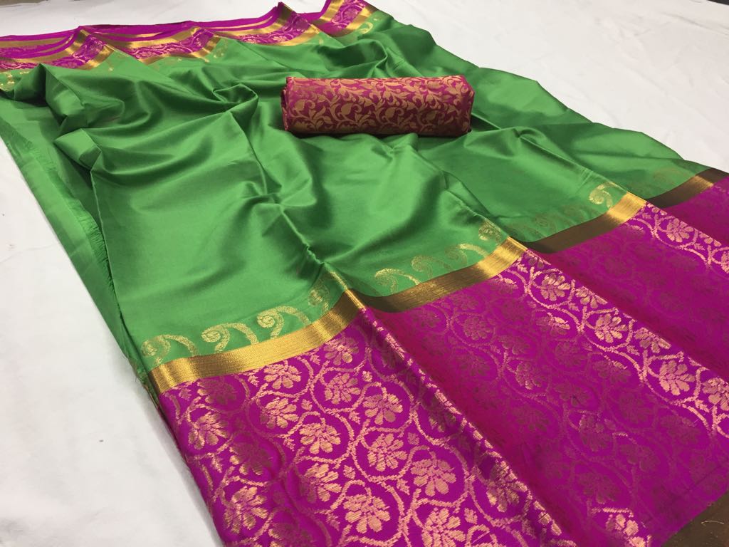 Kaveesha By St Namo 01 To 08 Series Indian Traditional Wear Collection Beautiful Stylish Fancy Colorful Party Wear & Ethnic Wear Line Pure Silk Cotton Sarees At Wholesale Price
