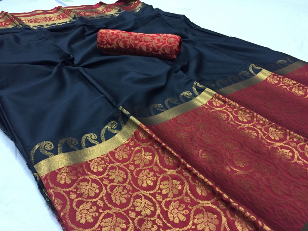 Kaveesha By St Namo 01 To 08 Series Indian Traditional Wear Collection Beautiful Stylish Fancy Colorful Party Wear & Ethnic Wear Line Pure Silk Cotton Sarees At Wholesale Price