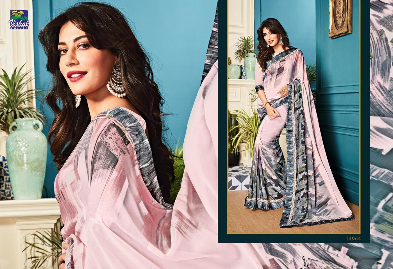 Kaavya By Vishal Prints 14949 To 14972 Series Indian Traditional Wear Collection Beautiful Stylish Fancy Colorful Party Wear & Occasional Wear Fancy Sarees At Wholesale Price