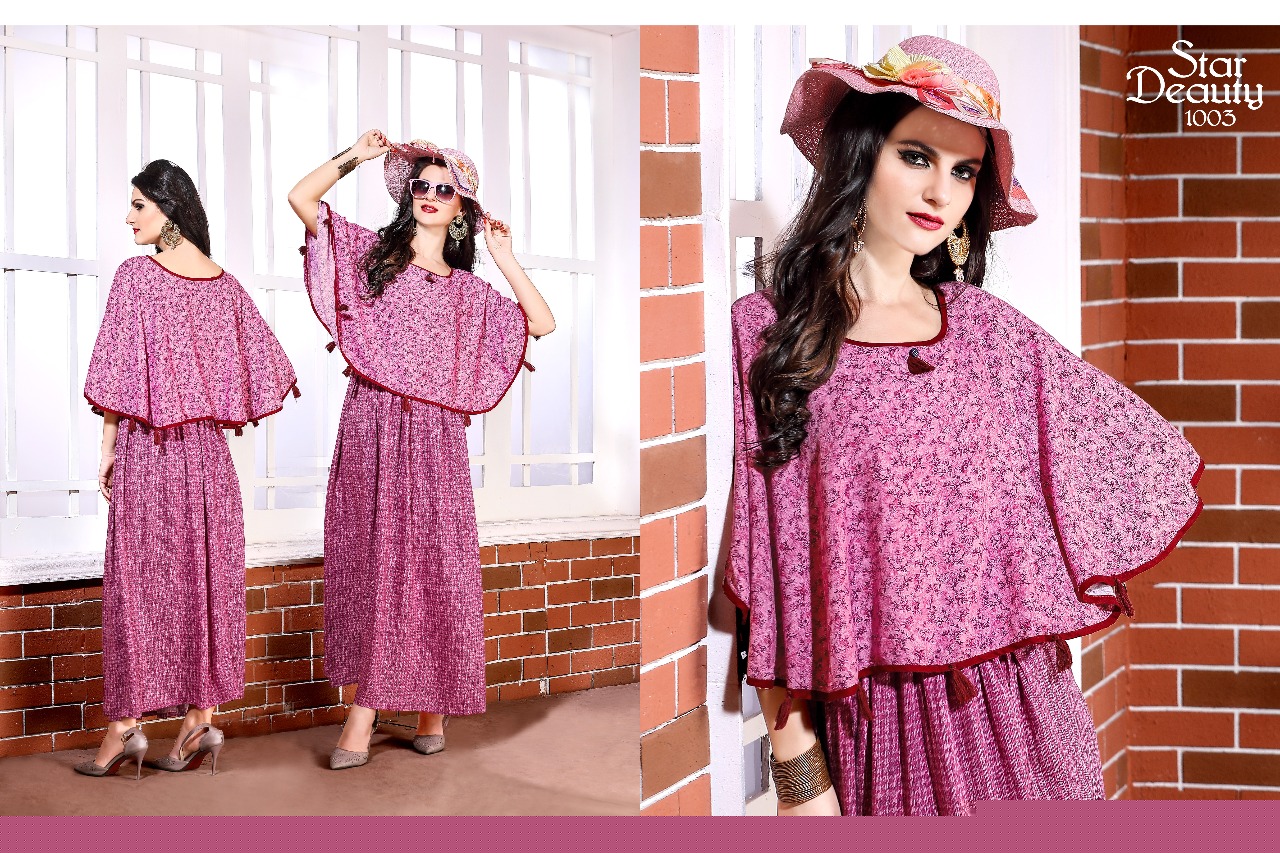 Kelly By Revaa 1001 To 1005 Series Beautiful Colorful Stylish Fancy Casual Wear & Ethnic Wear & Ready To Wear Heavy Rayon Kurtis At Wholesale Price