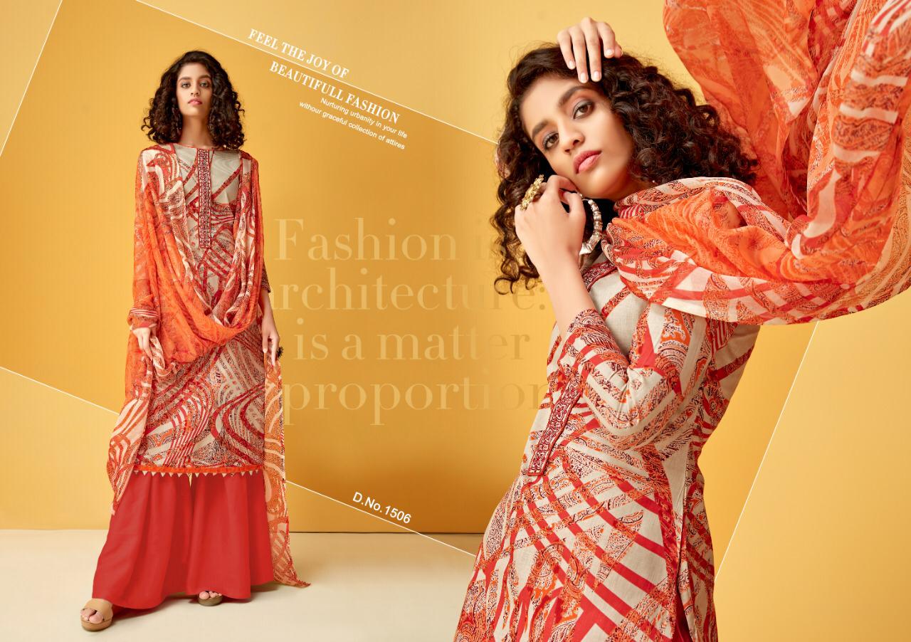 Kesari Vol-15 By Ankit Textile 1501 To 1508 Series Beautiful Suits Colorful Stylish Fancy Colorful Casual Wear & Ethnic Wear Cambric Cotton Print With Work Dresses At Wholesale Price