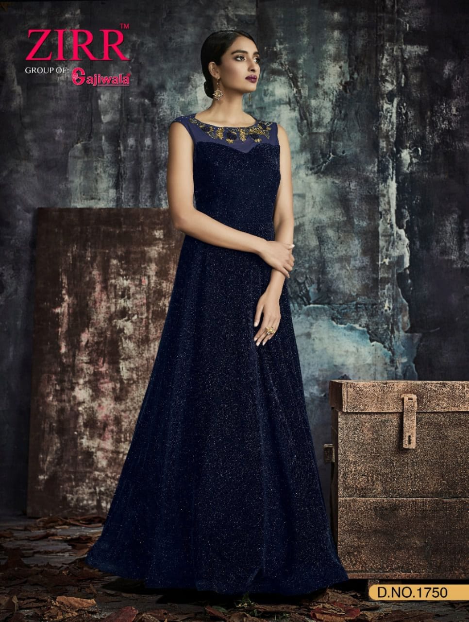 Kiera By Gajiwala Sarees 1747 To 1755 Series Designer Gown Collection Beautiful Stylish Fancy Colorful Party Wear & Occasional Wear Heavy Fancy Gowns At Wholesale Price