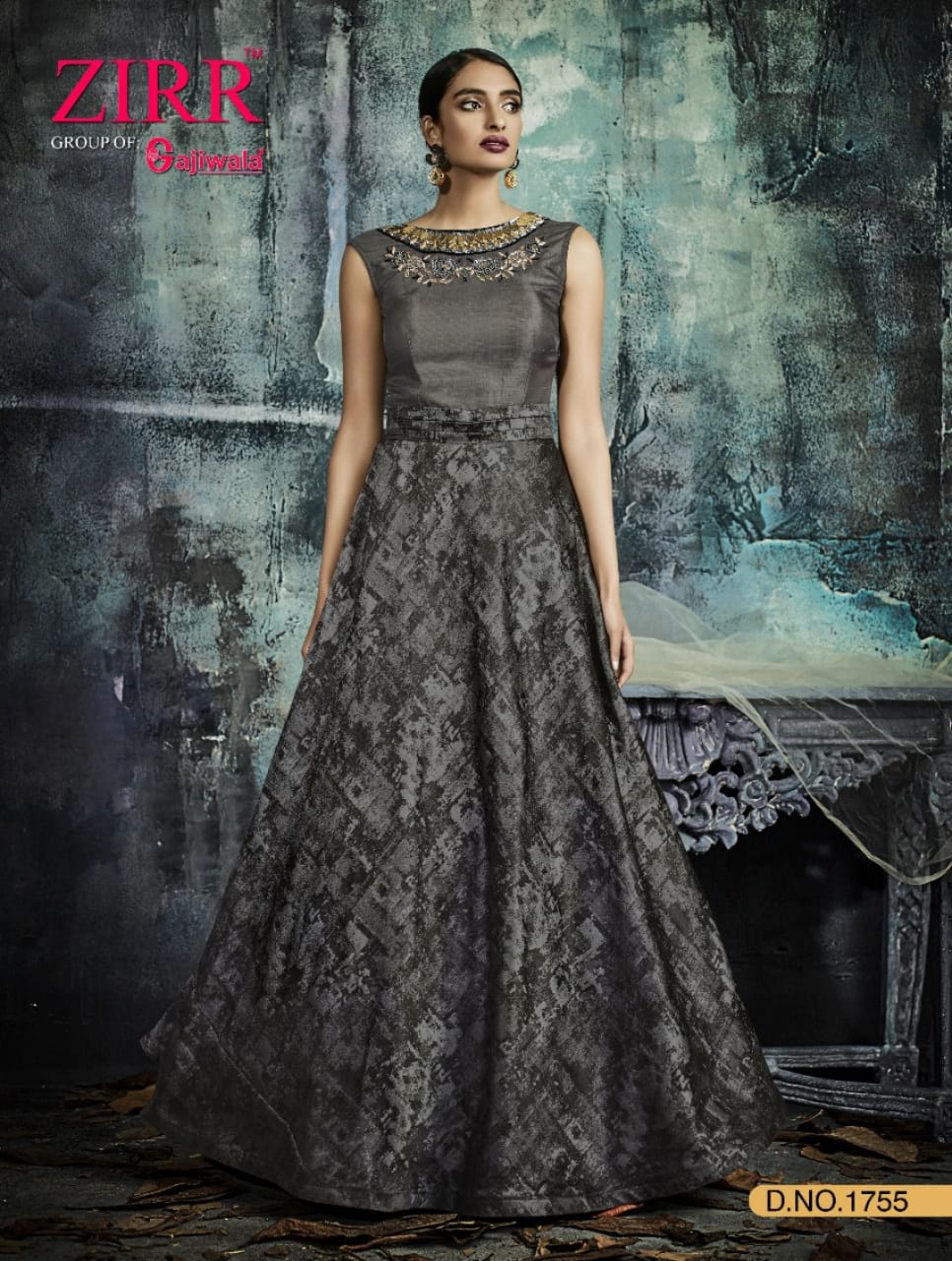 Kiera By Gajiwala Sarees 1747 To 1755 Series Designer Gown Collection Beautiful Stylish Fancy Colorful Party Wear & Occasional Wear Heavy Fancy Gowns At Wholesale Price