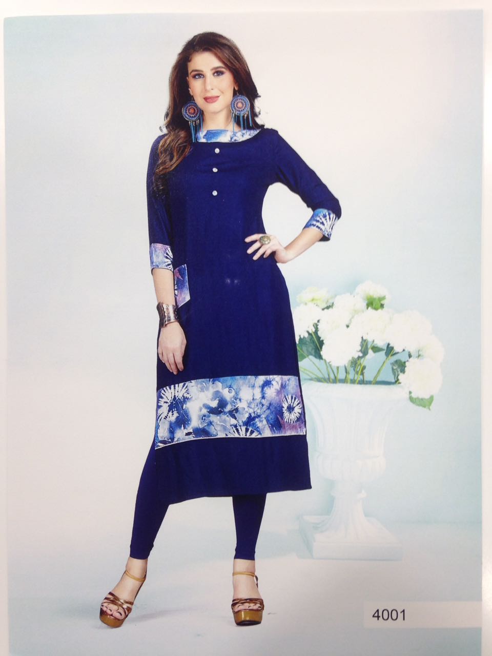 Kimora By Tisha 4001 To 4006 Series Beautiful Stylish Fancy Colorful Casual Wear & Ethnic Wear Collection Rayon Printed Kurtis At Wholesale Price