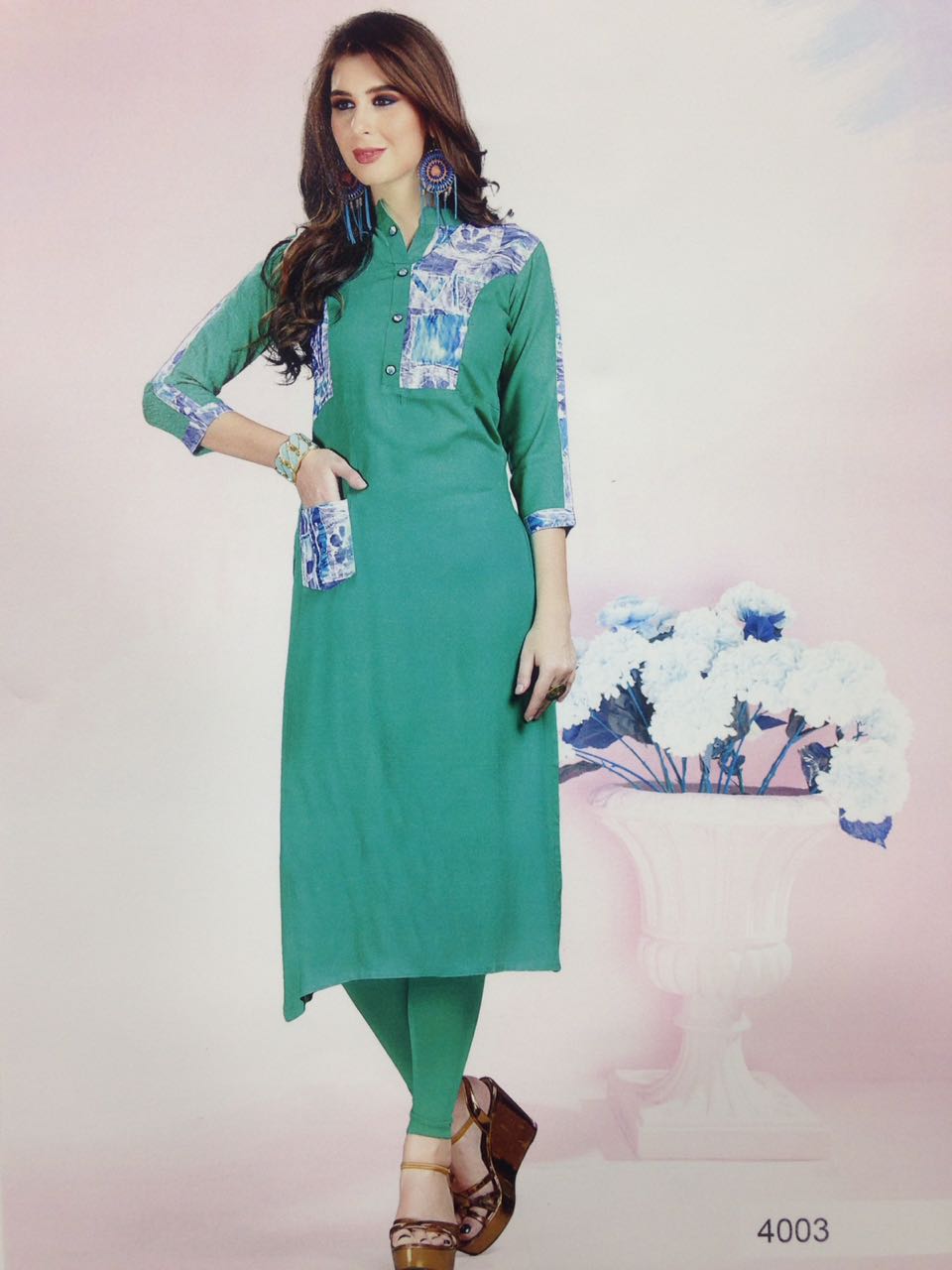 Kimora By Tisha 4001 To 4006 Series Beautiful Stylish Fancy Colorful Casual Wear & Ethnic Wear Collection Rayon Printed Kurtis At Wholesale Price