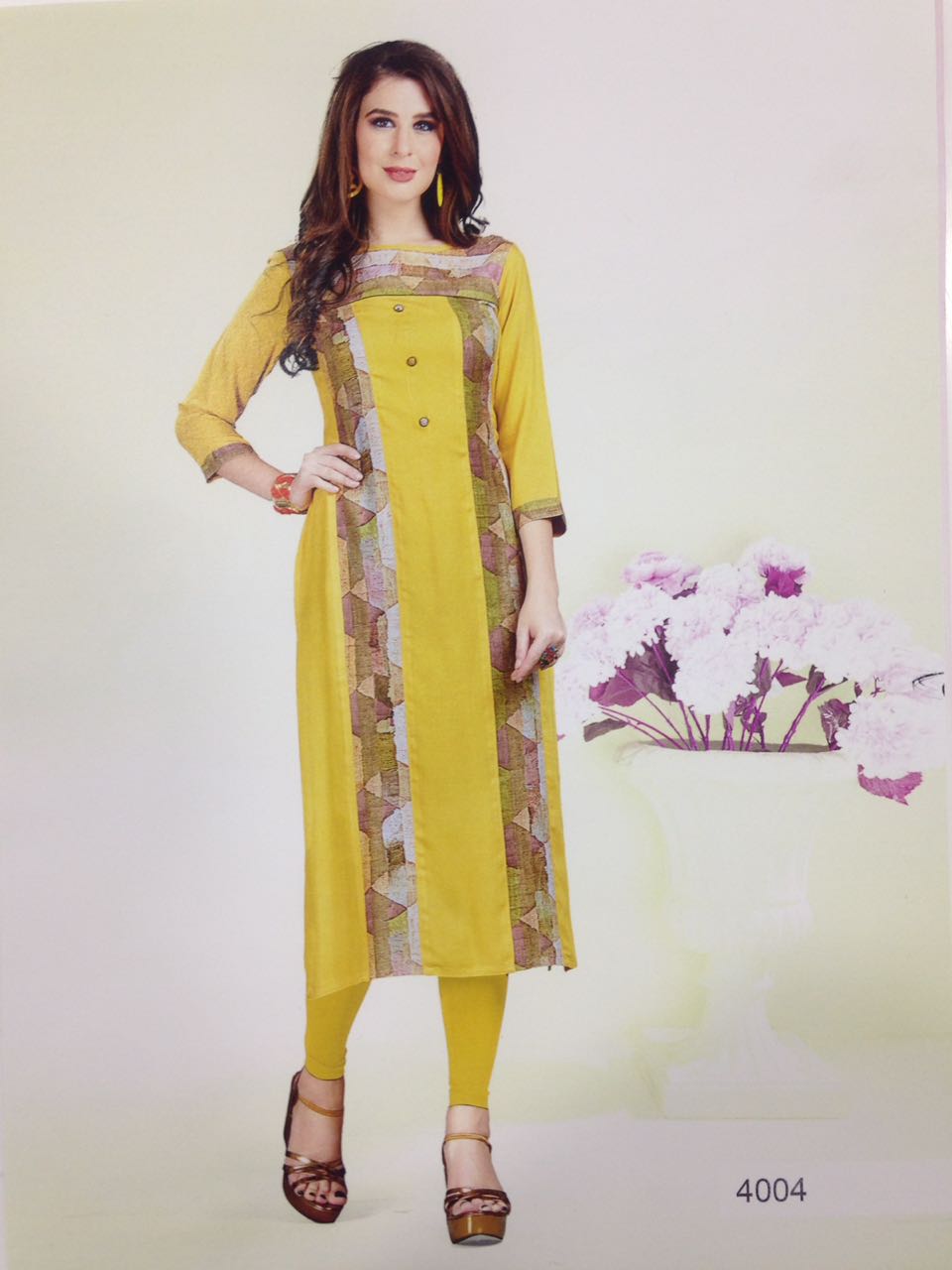 Kimora By Tisha 4001 To 4006 Series Beautiful Stylish Fancy Colorful Casual Wear & Ethnic Wear Collection Rayon Printed Kurtis At Wholesale Price
