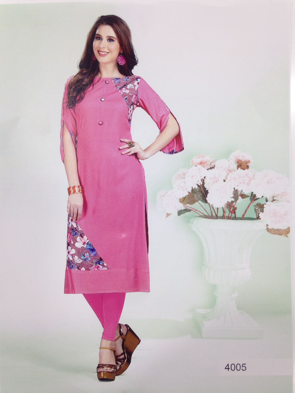 Kimora By Tisha 4001 To 4006 Series Beautiful Stylish Fancy Colorful Casual Wear & Ethnic Wear Collection Rayon Printed Kurtis At Wholesale Price
