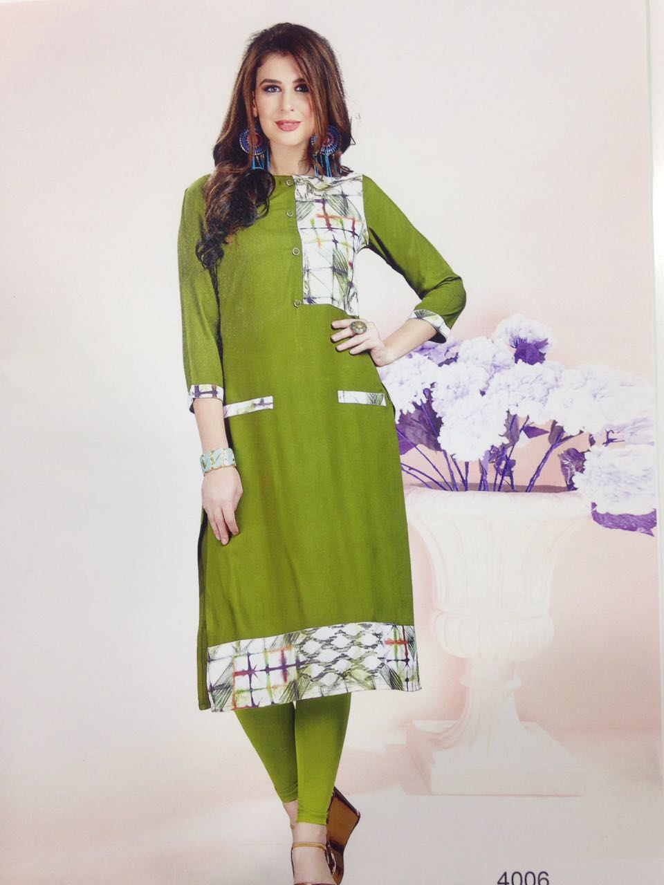 Kimora By Tisha 4001 To 4006 Series Beautiful Stylish Fancy Colorful Casual Wear & Ethnic Wear Collection Rayon Printed Kurtis At Wholesale Price
