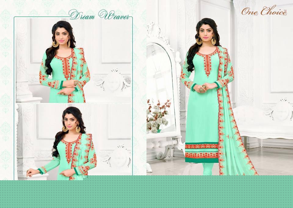 Komonika Vol-1 By One Choice 1001 To 1008 Series Beautiful Stylish Colorful Fancy Party Wear & Ethnic Wear Georgette Dresses At Wholesale Price