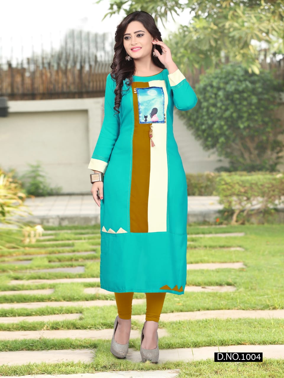 Kulfi Vol-4 By Aarav Collection 1001 To 1008 Series Beautiful Stylish Fancy Colorful Casual Wear & Ethnic Wear & Ready To Wear Pure Rayon Cotton Kurtis At Wholesale Price