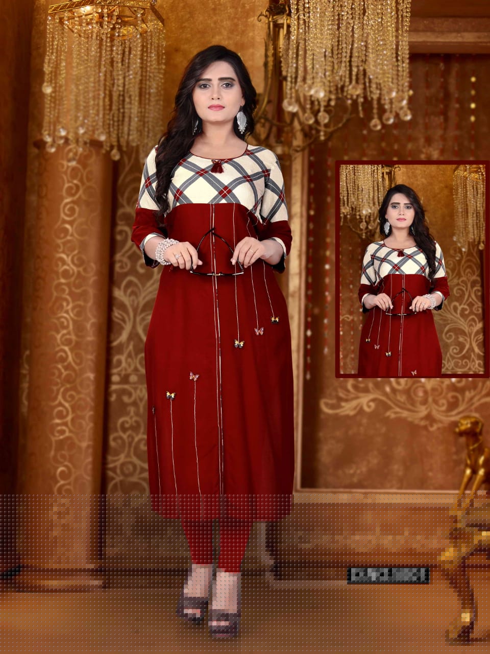 Kulfi Vol-5 By Aarav Collection 5001 To 5008 Series Beautiful Colorful Stylish Fancy Casual Wear & Ethnic Wear & Ready To Wear Pure Rayon Cotton Air-jet Kurtis At Wholesale Price