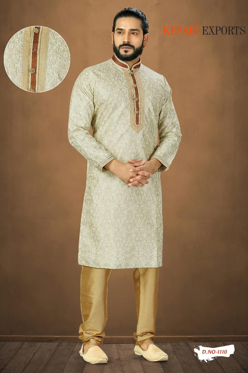 Kurta Pajama Vol-1 By Kesari Exports 1101 To 1125 Series Beautiful Colorful Stylish Fancy Casual Wear & Ethnic Wear & Ready To Wear Pure Banarasi Silk Kurtas With Pajamas At Wholesale Price