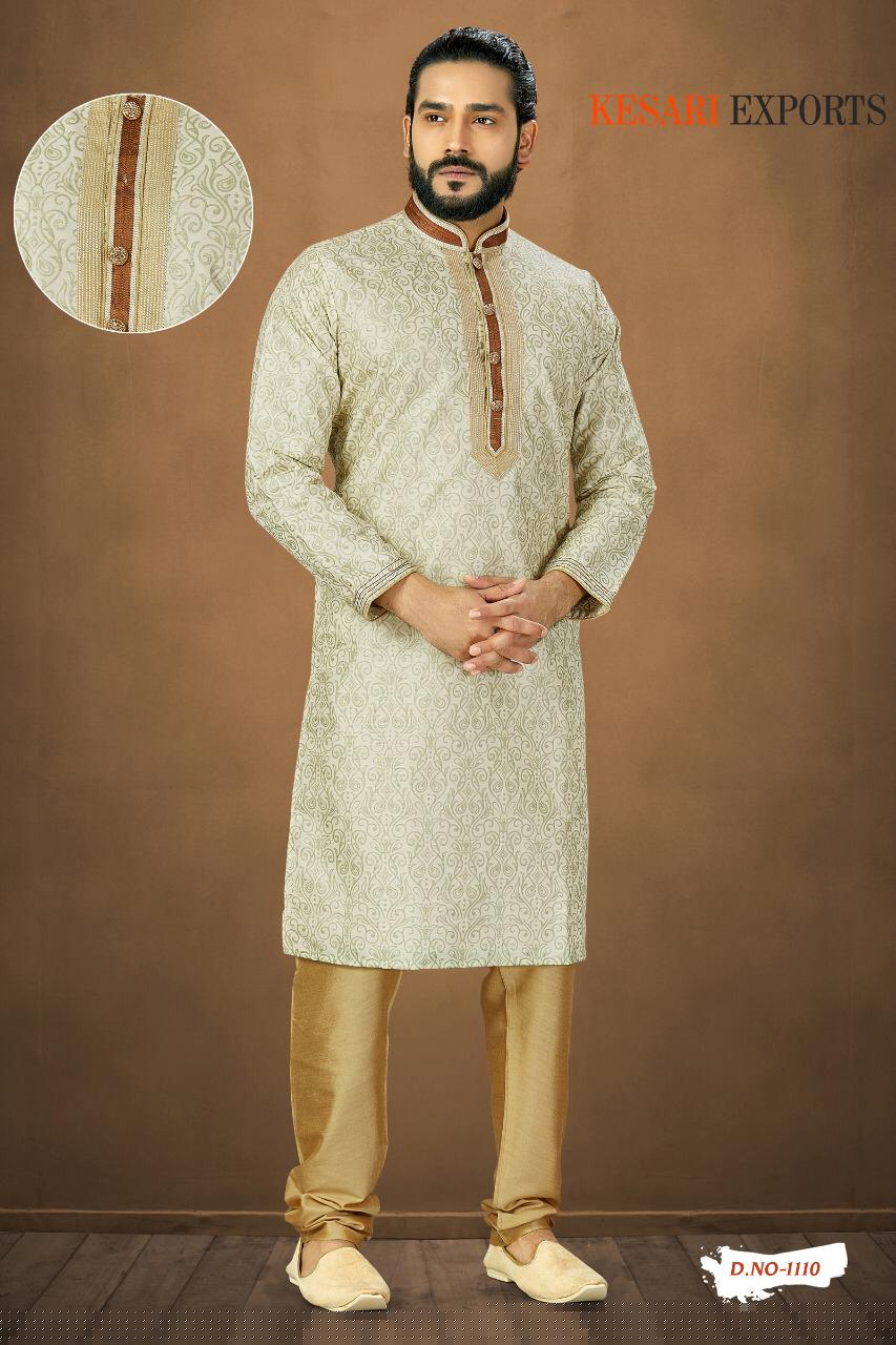 Kurta Pajama Vol-1 By Kesari Exports 1101 To 1125 Series Beautiful Colorful Stylish Fancy Casual Wear & Ethnic Wear & Ready To Wear Pure Banarasi Silk Kurtas With Pajamas At Wholesale Price