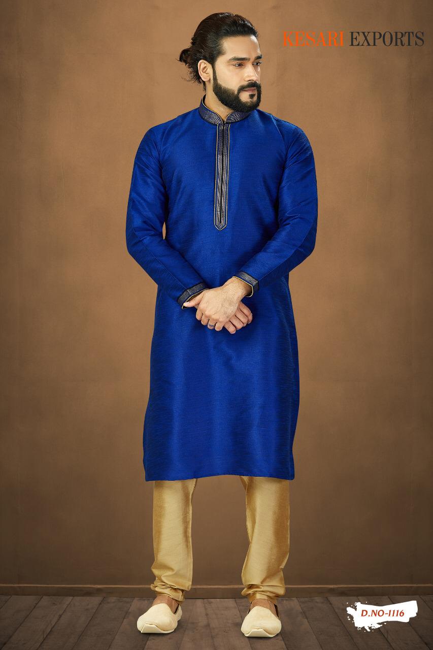 Kurta Pajama Vol-1 By Kesari Exports 1101 To 1125 Series Beautiful Colorful Stylish Fancy Casual Wear & Ethnic Wear & Ready To Wear Pure Banarasi Silk Kurtas With Pajamas At Wholesale Price
