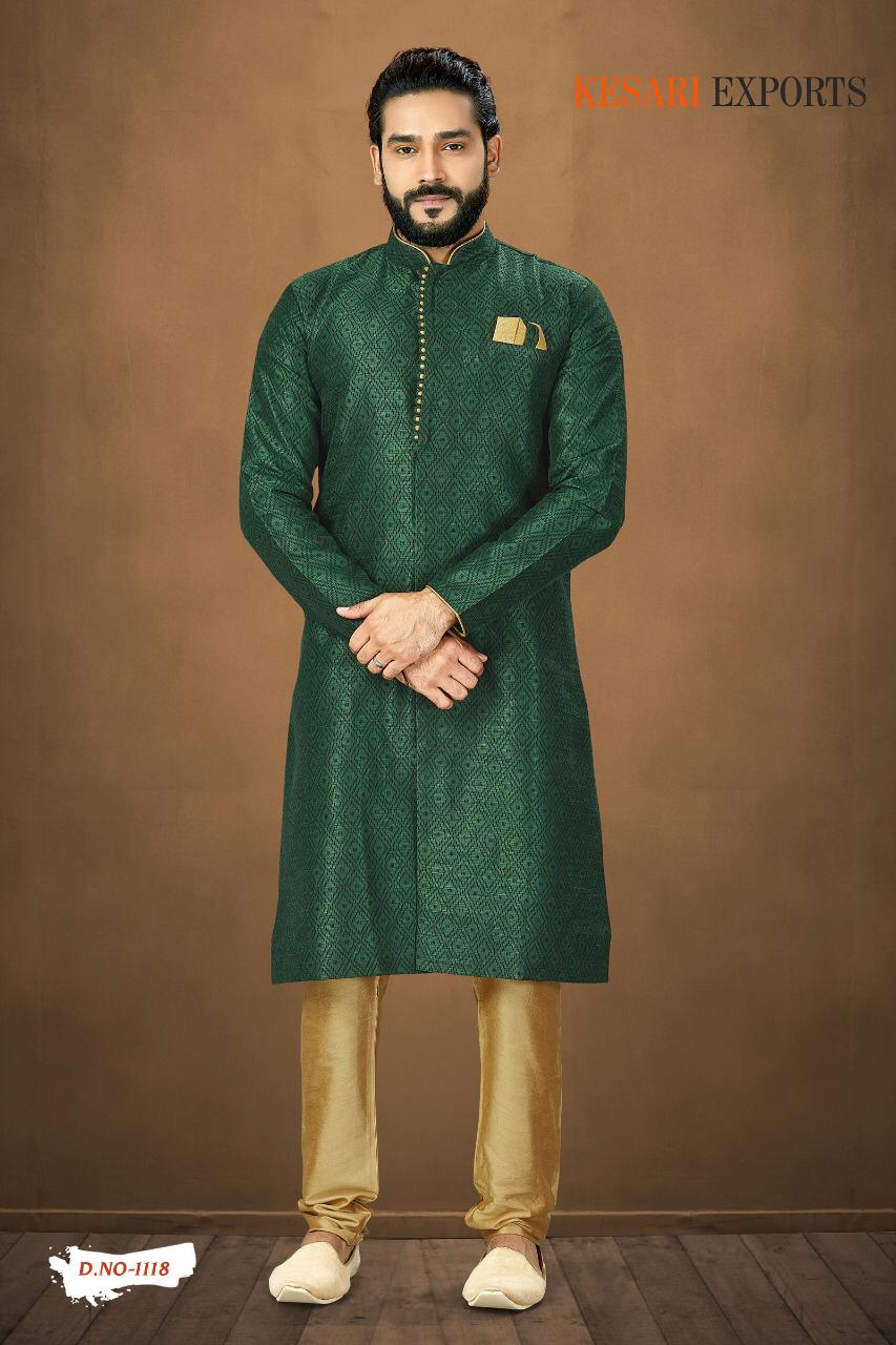 Kurta Pajama Vol-1 By Kesari Exports 1101 To 1125 Series Beautiful Colorful Stylish Fancy Casual Wear & Ethnic Wear & Ready To Wear Pure Banarasi Silk Kurtas With Pajamas At Wholesale Price