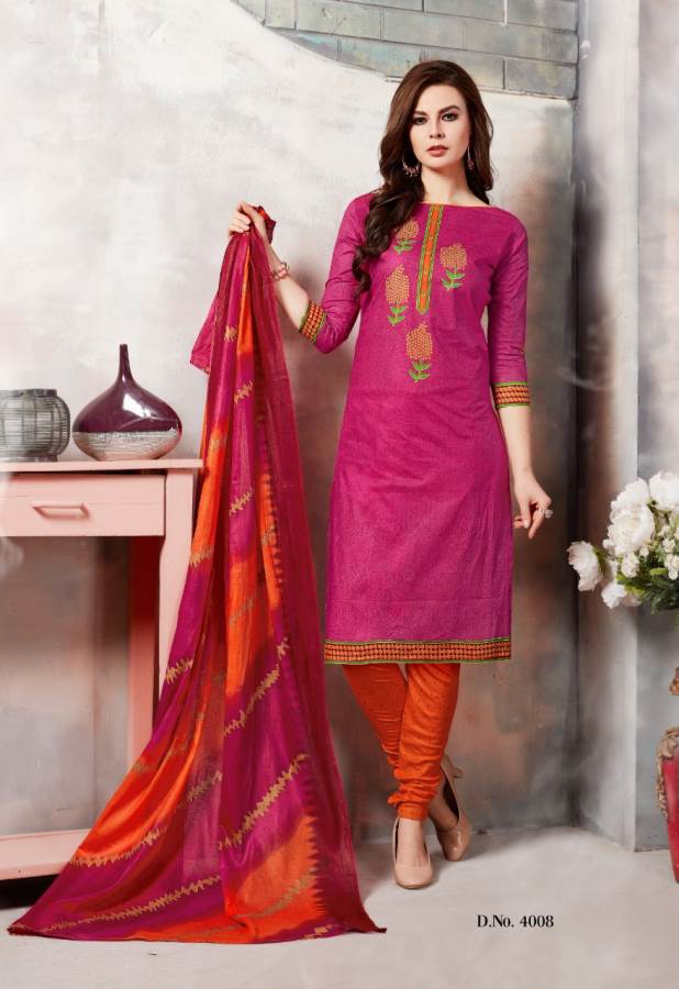 Laadki By Sc 4001 To 4016 Series Beautiful Suits Stylish Fancy Colorful Party Wear & Ethnic Wear Cotton Printed Dresses At Wholesale Price