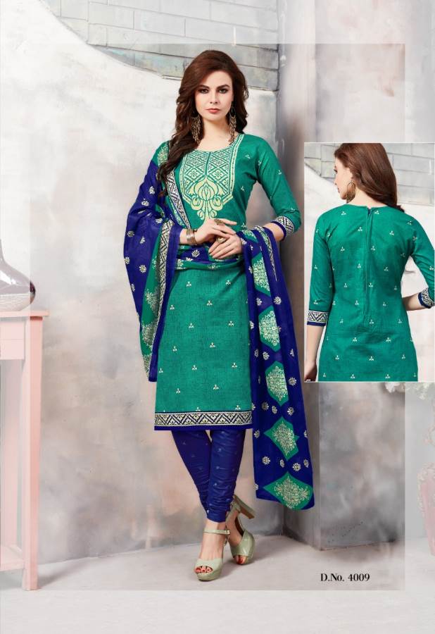 Laadki By Sc 4001 To 4016 Series Beautiful Suits Stylish Fancy Colorful Party Wear & Ethnic Wear Cotton Printed Dresses At Wholesale Price