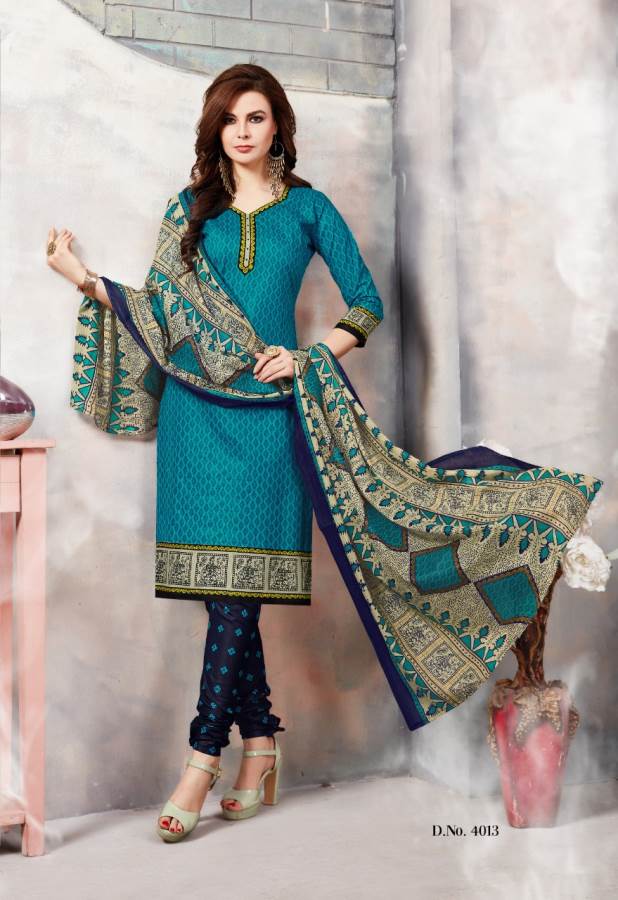 Laadki By Sc 4001 To 4016 Series Beautiful Suits Stylish Fancy Colorful Party Wear & Ethnic Wear Cotton Printed Dresses At Wholesale Price