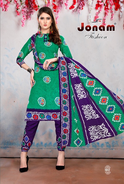 Laadli Vol-16 By Jonam Fashion 1601 To 1616 Series Beautiful Suits Stylish Colorful Fancy Casual Wear & Ethnic Wear Cotton Printed Dresses At Wholesale Price