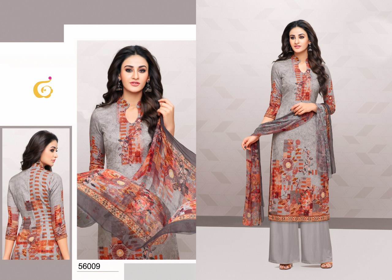 Lafizaa By Glosima Nx 56007 To 56016 Series Beautiful Suits Stylish Fancy Colorful Casual Wear & Ethnic Wear Jam Satin Work Dresses At Wholesale Price