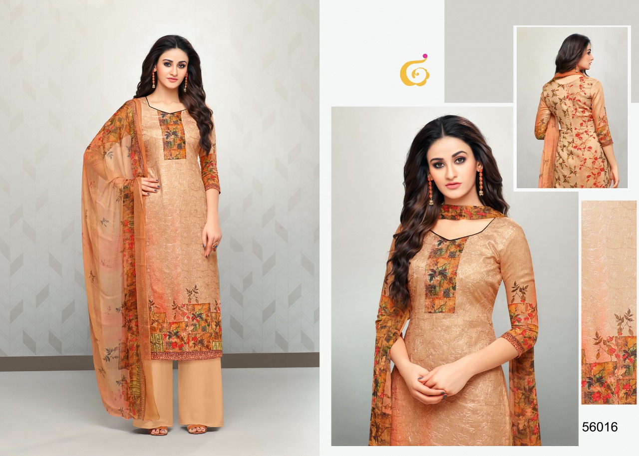 Lafizaa By Glosima Nx 56007 To 56016 Series Beautiful Suits Stylish Fancy Colorful Casual Wear & Ethnic Wear Jam Satin Work Dresses At Wholesale Price