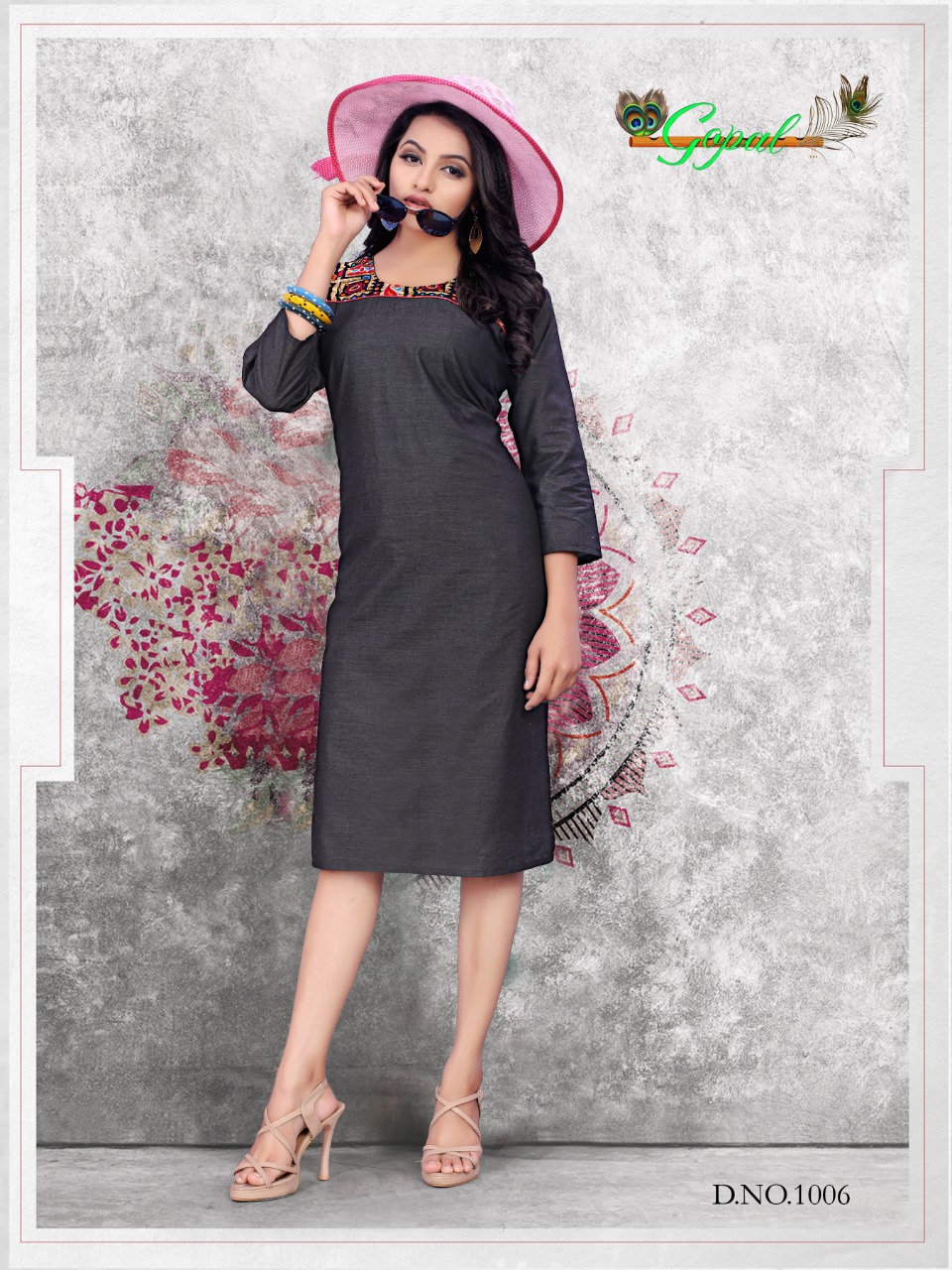 Lakhi By Gopal 1001 To 1010 Series Indian Traditional Wear Collection Beautiful Stylish Fancy Colorful Party Wear & Occasional Wear Mix Cotton Kurtis At Wholesale Price