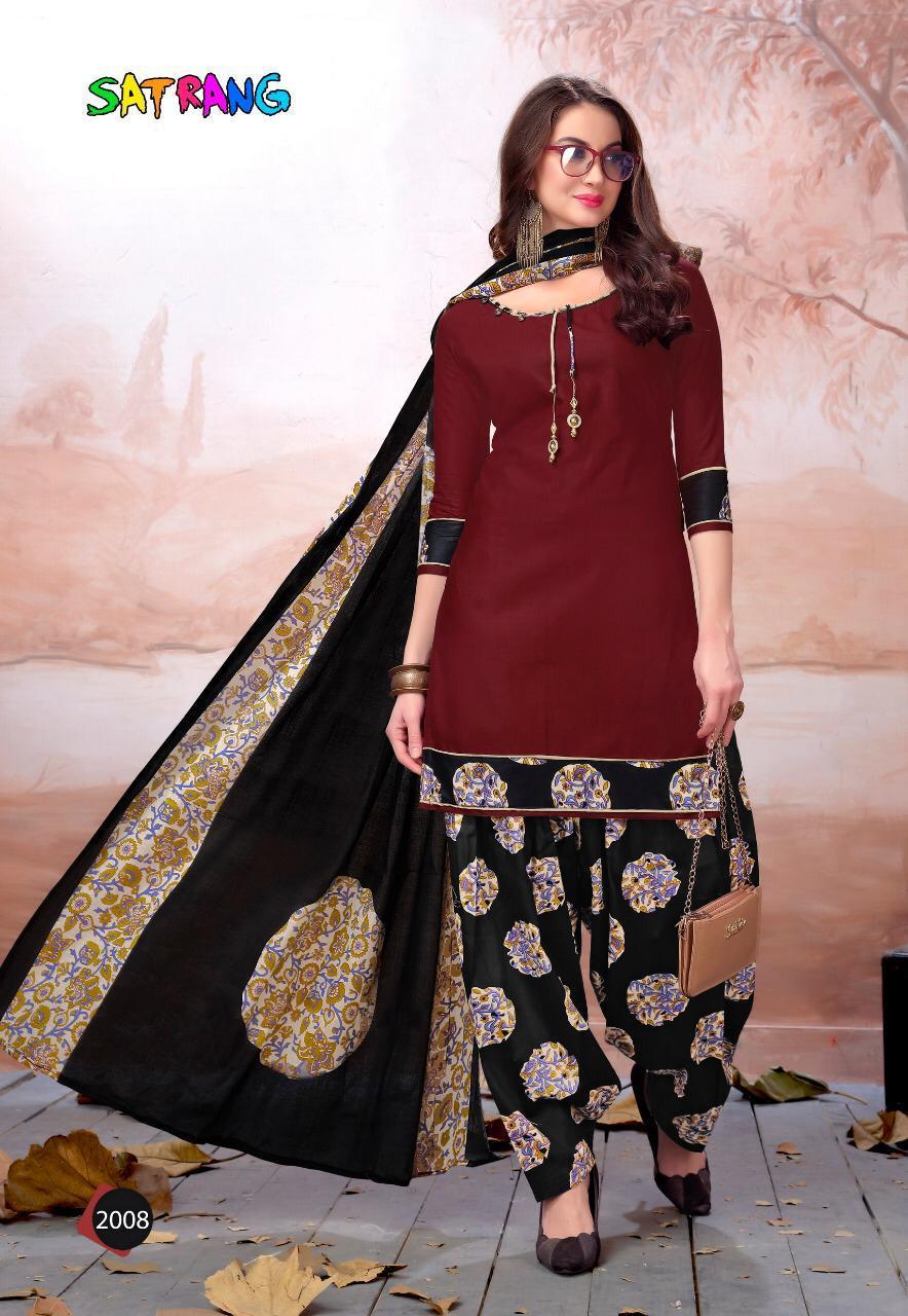 Lakshita Vol-20 By Satrang 2001 To 2012 Series Beautiful Collection Suits Stylish Fancy Colorful Party Wear & Ethnic Wear Pure Cotton Printed Dresses At Wholesale Price