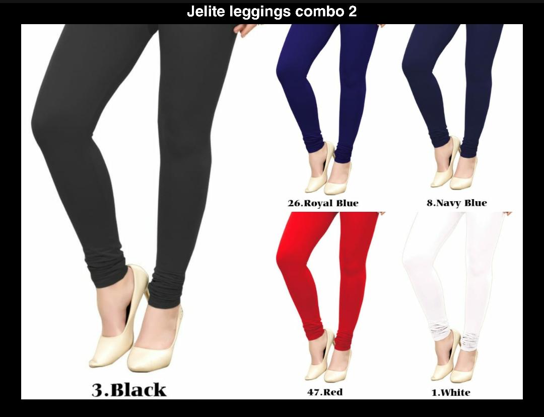Legging By Jelite Beautiful Stylish Fancy Colorful Ready To Wear & Casual Wear Cotton Leggings At Wholesale Price