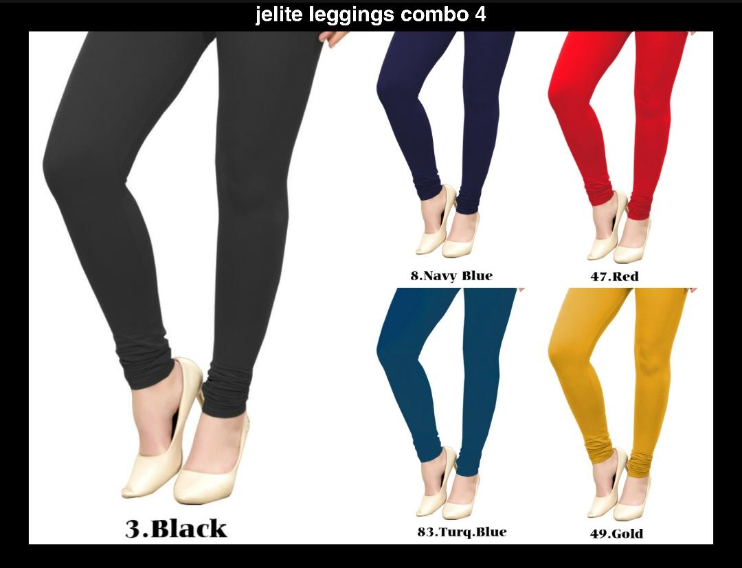 Legging By Jelite Beautiful Stylish Fancy Colorful Ready To Wear & Casual Wear Cotton Leggings At Wholesale Price