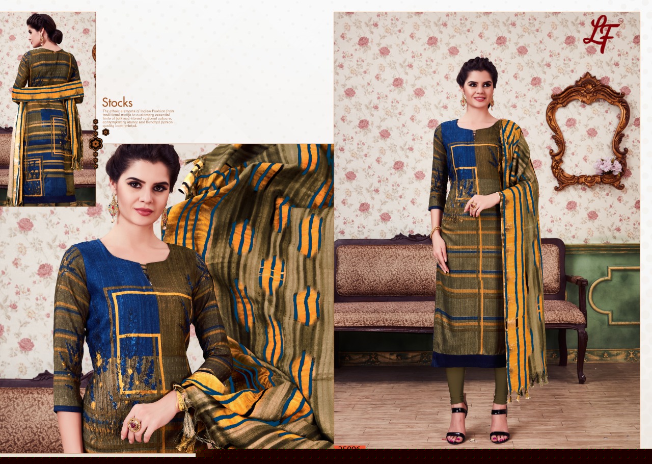 Lf-winter Collection Vol-25 By Lavli Fashion 25001 To 25008 Series Designer Suits Stylish Beautiful Colourful Printed & Embroidered Party Wear & Occasional Wear Pure Pashmina Dresses At Wholesale Price