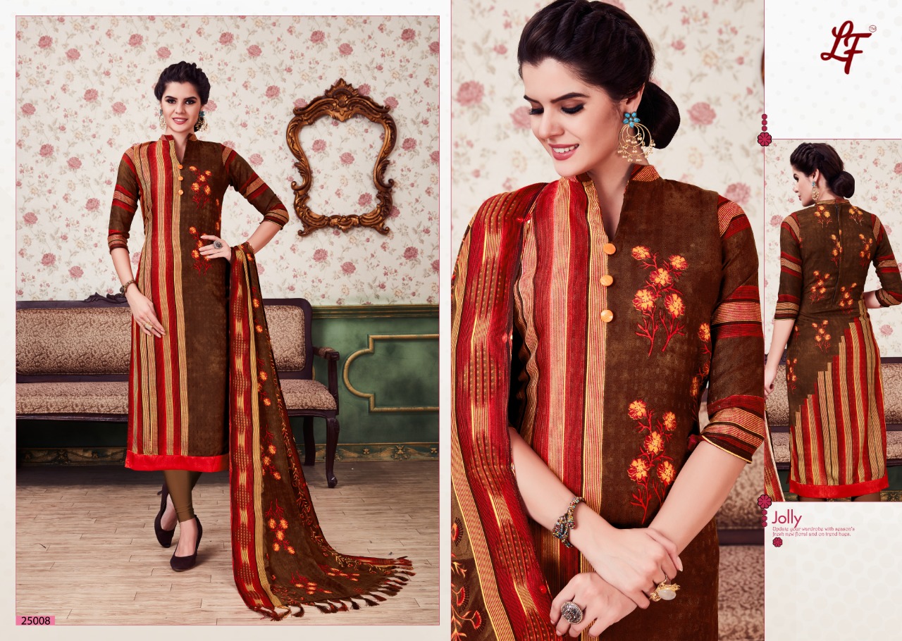 Lf-winter Collection Vol-25 By Lavli Fashion 25001 To 25008 Series Designer Suits Stylish Beautiful Colourful Printed & Embroidered Party Wear & Occasional Wear Pure Pashmina Dresses At Wholesale Price