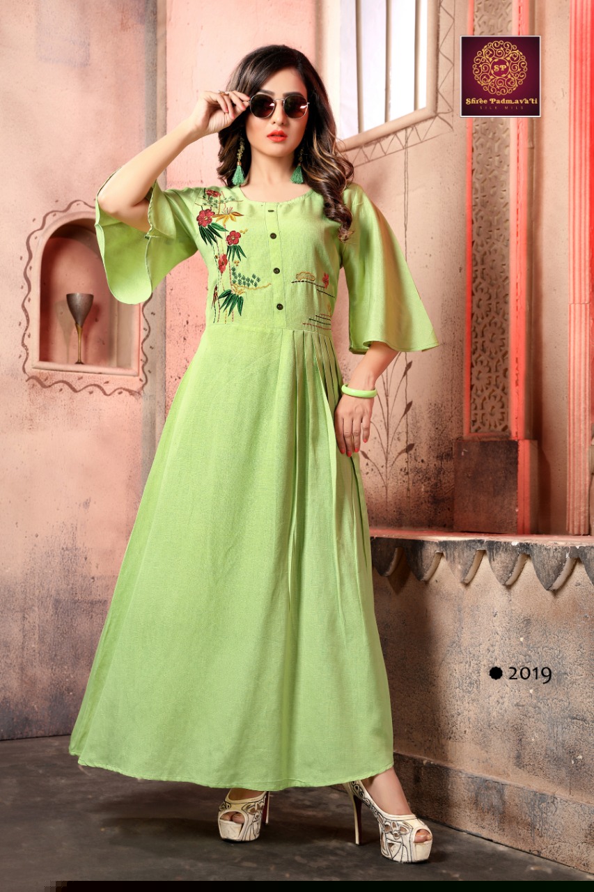 Libaaz Vol-2 By Shree Padmavati 2016 To 2021 Series Beautiful Colorful Stylish Fancy Casual Wear & Ethnic Wear & Ready To Wear Rayon Slub & Rayon Flex Kurtis At Wholesale Price