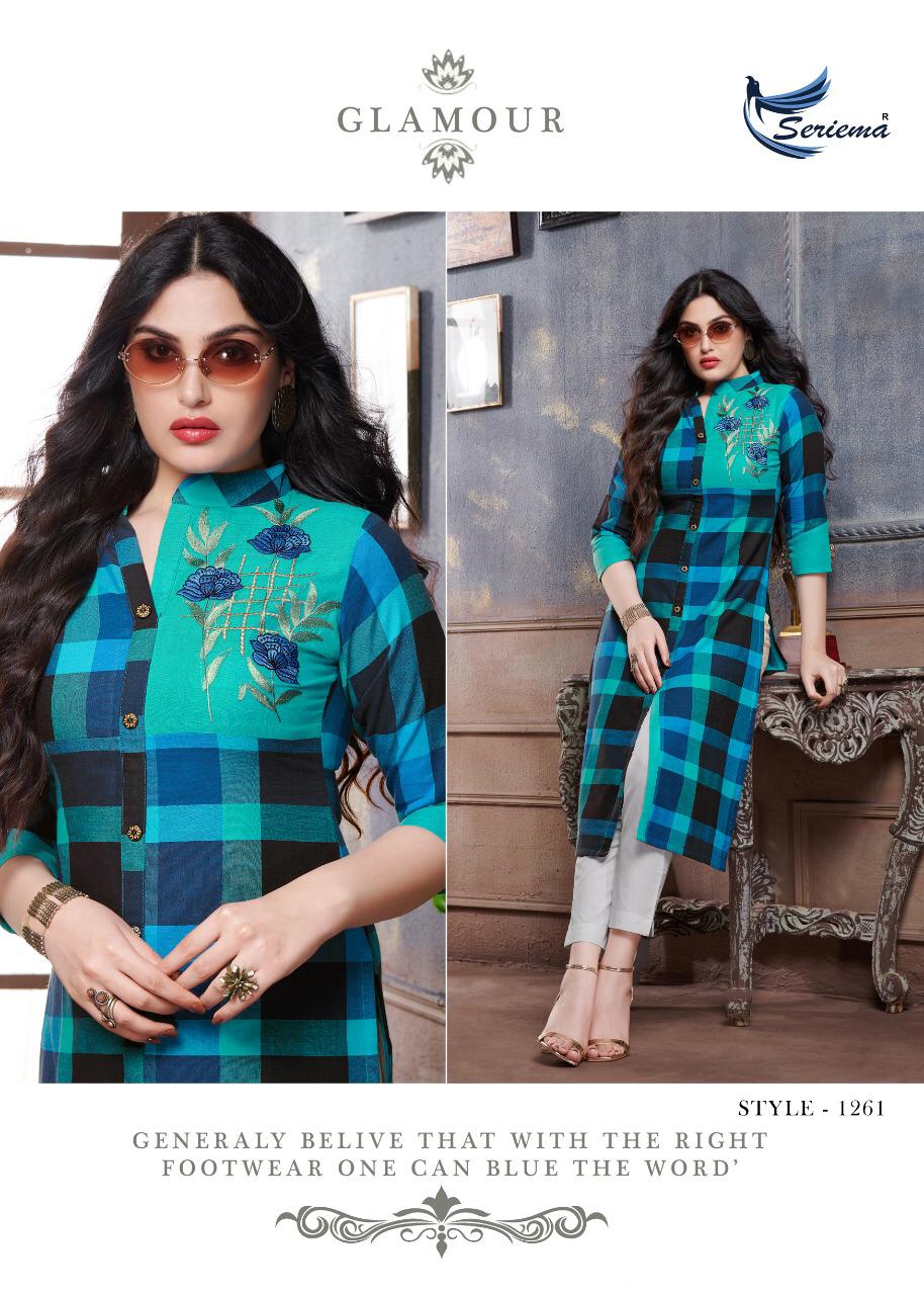 Likem By Sparrow 1258 To 1265 Series Beautiful Stylish Colorful Fancy Party Wear & Ethnic Wear & Ready To Wear Cotton Embroidery Kurtis At Wholesale Price
