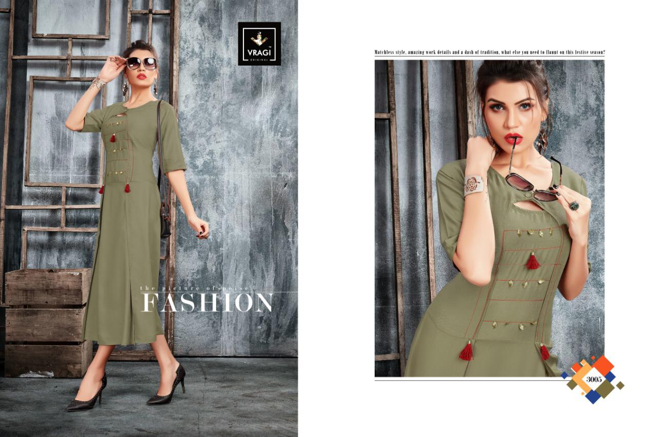 Love By Vragi 353 To 365 Series Stylish Fancy Beautiful Colorful Casual Wear & Ethnic Wear Rayon Print Kurtis At Wholesale Price