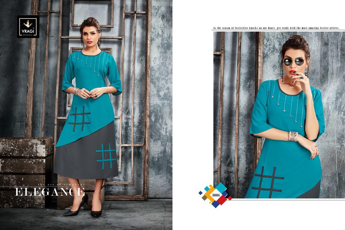 Love By Vragi 353 To 365 Series Stylish Fancy Beautiful Colorful Casual Wear & Ethnic Wear Rayon Print Kurtis At Wholesale Price