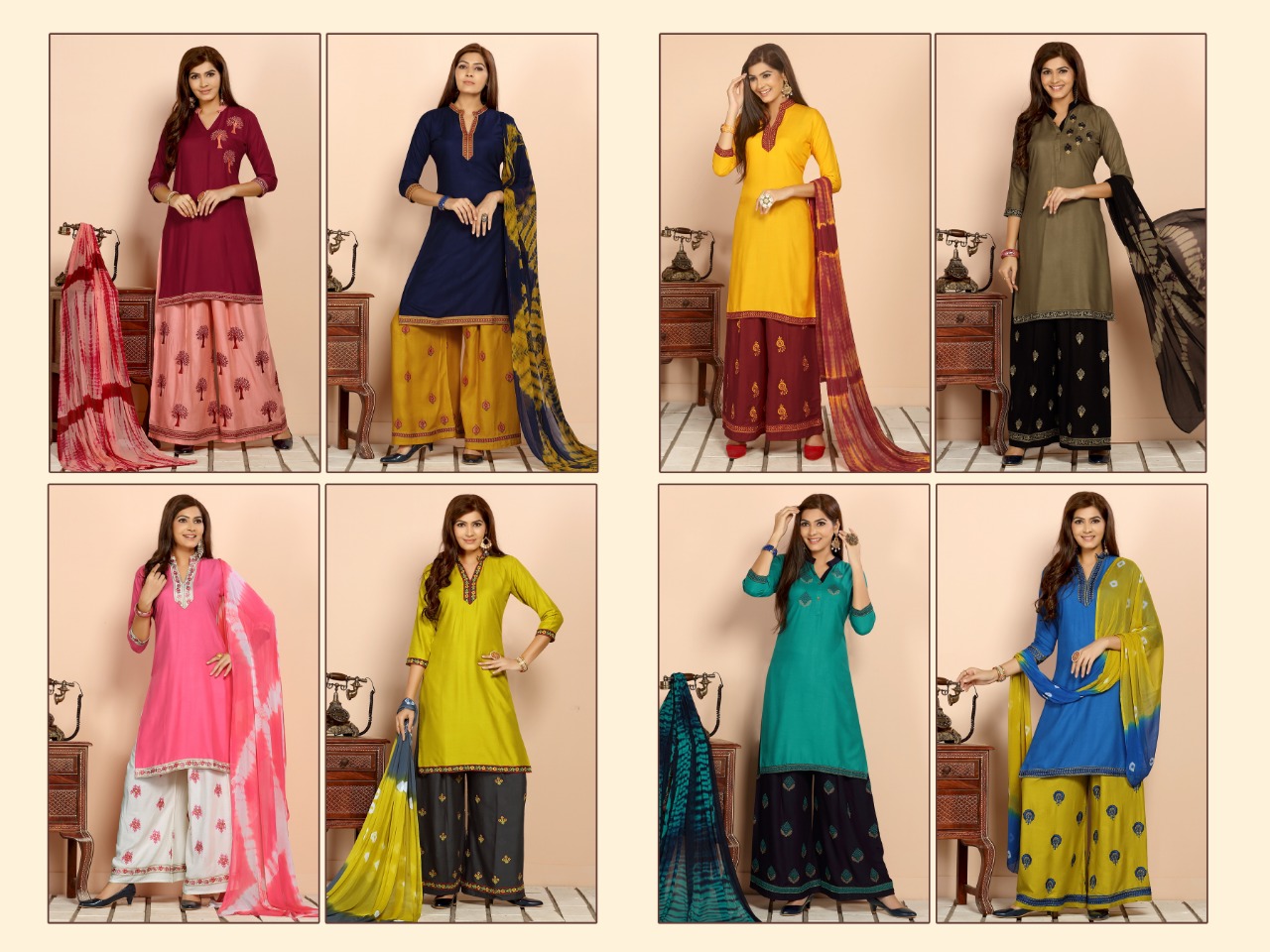 Lukka Chuppi Vol-2 By The Ethinic Studio 001 To 008 Series Beautiful Stylish Fancy Colorful Casual Wear & Ethnic Wear & Ready To Wear Heavy Rayon With Embroidery Kurtis At Wholesale Price