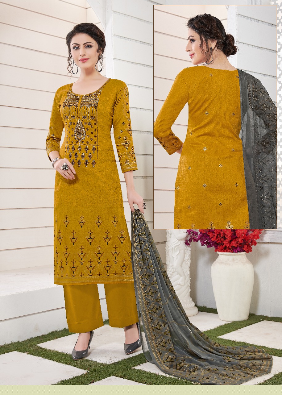 Mahira Vol-32 By Lavli Fashion 3201 To 3208 Beautiful Suits Colorful Stylish Fancy Colorful Casual Wear & Ethnic Wear Glace Cotton With Embroidered Dresses At Wholesale Price