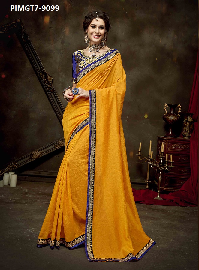 Majestic Vol-7 By Pikasho 9094 To 9106 Series Indian Traditional Wear Collection Beautiful Stylish Fancy Colorful Party Wear & Occasional Wear Georgette Embroidered Sarees At Wholesale Price
